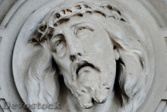 Devostock Jesus Religion Sculpture Christ