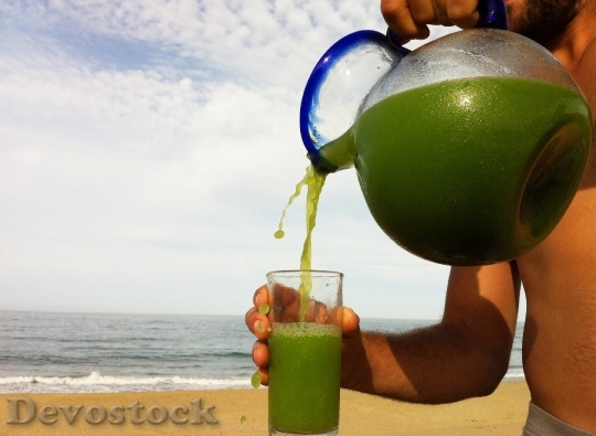Devostock Juice Fruit Juice Green