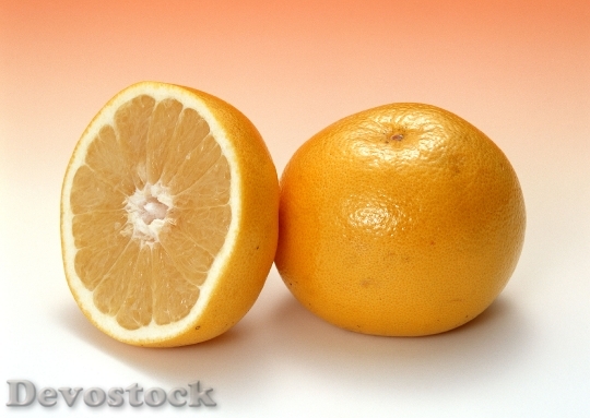 Devostock Juicy Orange With Slice 0
