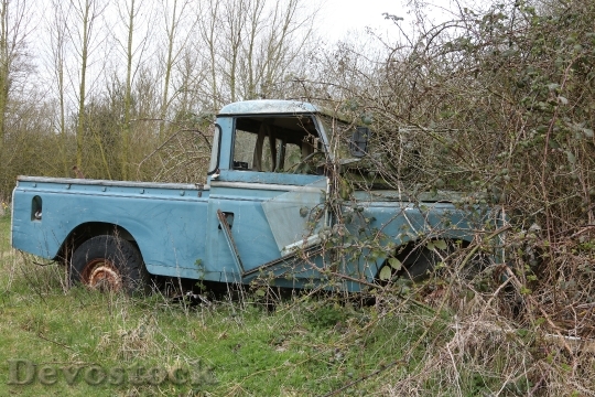 Devostock Land Rover Car Old