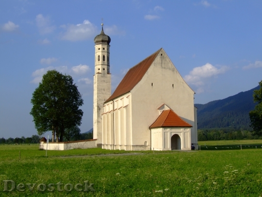 Devostock Landscape Church Coloman Sanctuary
