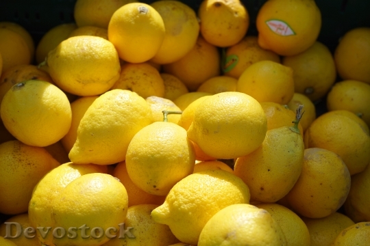 Devostock Lemons Fruits Citrus Fruits 0