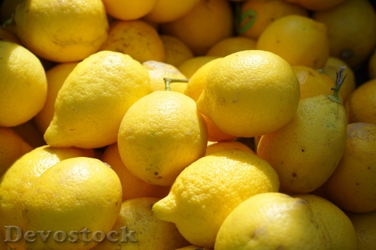 Devostock Lemons Fruits Citrus Fruits