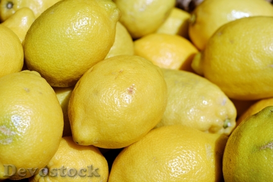 Devostock Lemons Yellow Fruit Vitamins