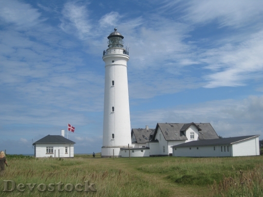 Devostock Lighthouse In Hirtshals Denmark