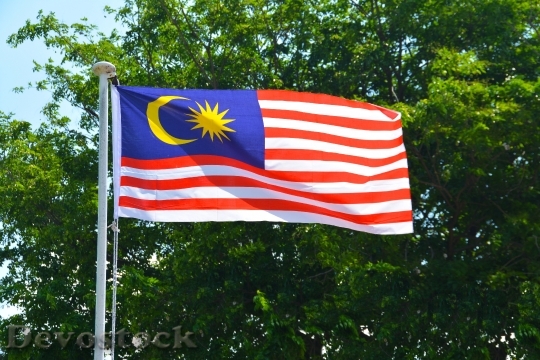 Devostock Malaysian Flag Flag Malaysia