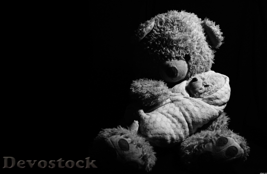 Devostock Mama Mummy Teddy Bear