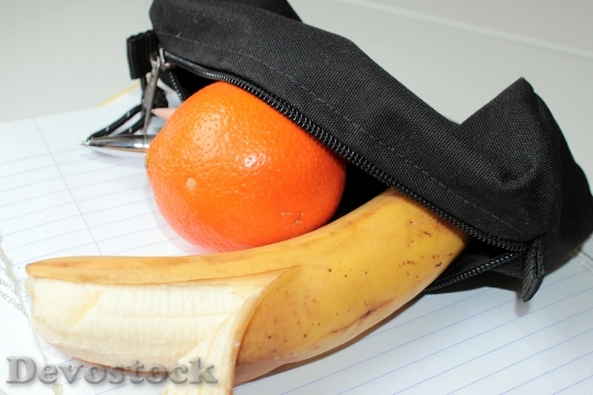 Devostock Mandarin Banana Fruit Healthy 1