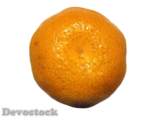 Devostock Mandarin Fruit On White