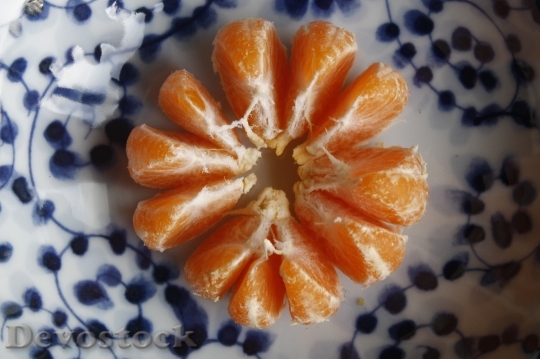 Devostock Mandarin Fruit Segments Fresh
