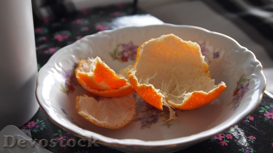 Devostock Mandarin Peel Fruit Sick