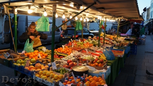 Devostock Market City Fruit Sell