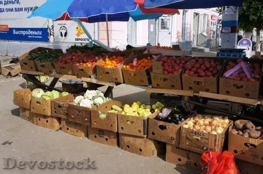Devostock Market Fruit Trade Street