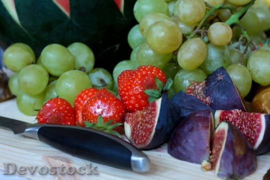 Devostock Mat Fest Fruit Grapes