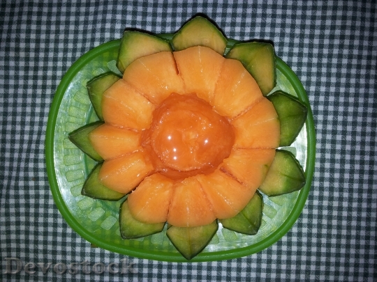 Devostock Melon Fruit Fruit Flower