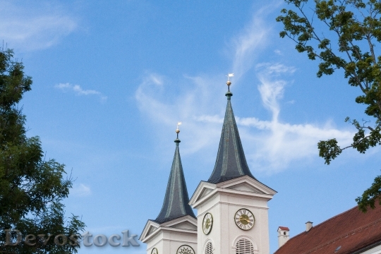 Devostock Monastery Church Steeples 905129