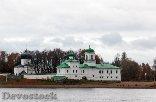 Devostock Monastery Mirozhsky Architecture 1168152