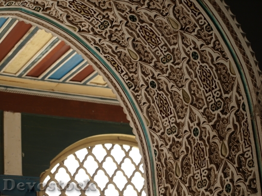 Devostock Morocco Mosaic Color Window