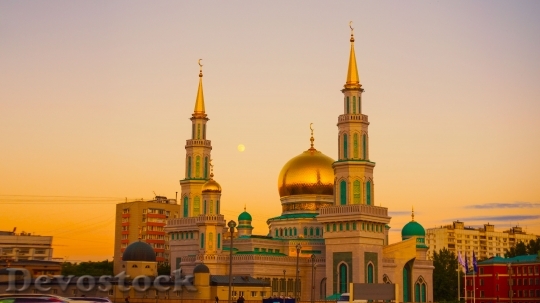 Devostock Moscow Cathedral Mosque Prospekt