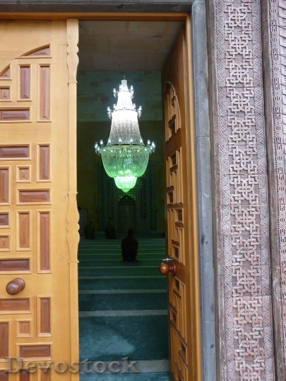 Devostock Mosque Input Door Prayer