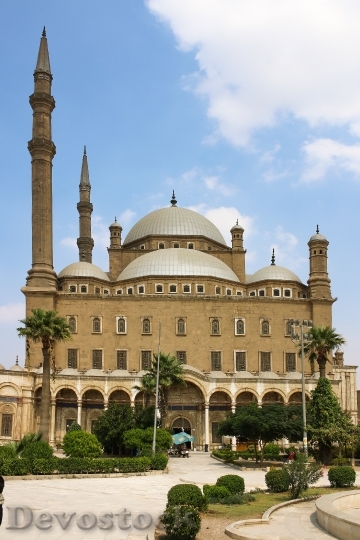 Devostock Mosque Minaret Cairo Islam