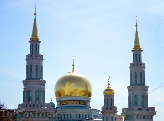 Devostock Mosque Moscow Russia Islam