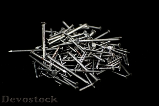 Devostock Nails Nail Tools Metal