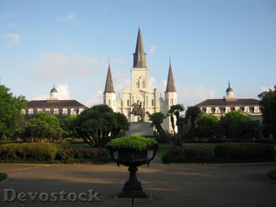 Devostock New Orleans Church Cathedral