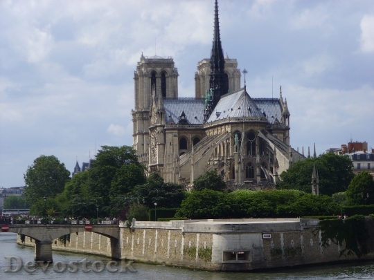 Devostock Notre Dame Cathedral Paris 12
