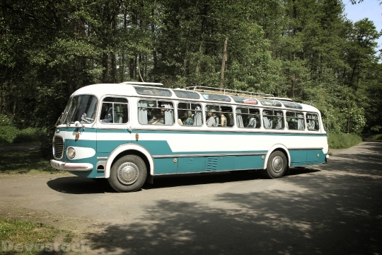 Devostock Old Bus Oldtimer Vintage