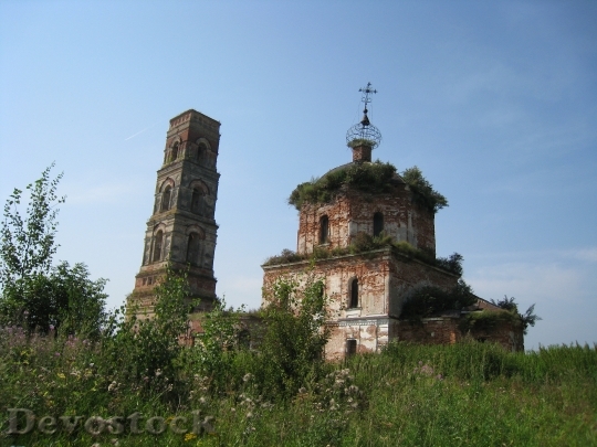 Devostock Old Church Russia Architecture