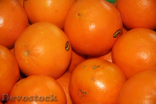 Devostock Orange Fruit Citric Food