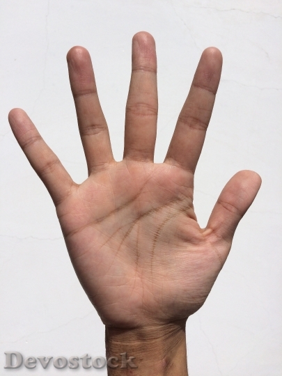 Devostock Palm Hand Finger Bleaching 12