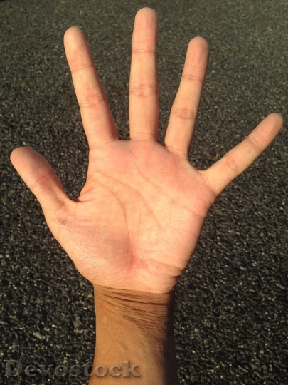 Devostock Palm Hand Finger Bleaching 2