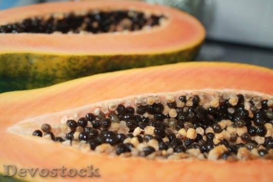 Devostock Papaya Fruit Eat Exotic