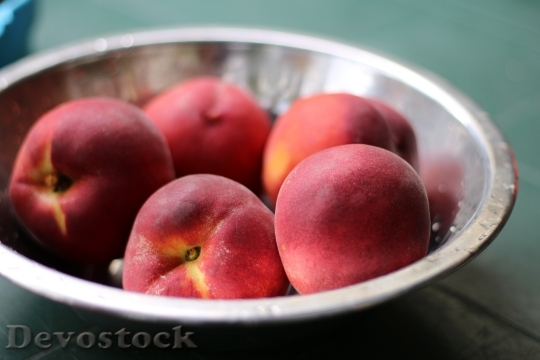 Devostock Peach Fruit Organic Food