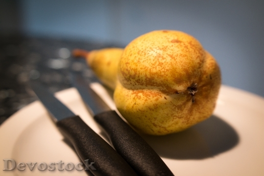 Devostock Pear Knife Fruit Vitamins