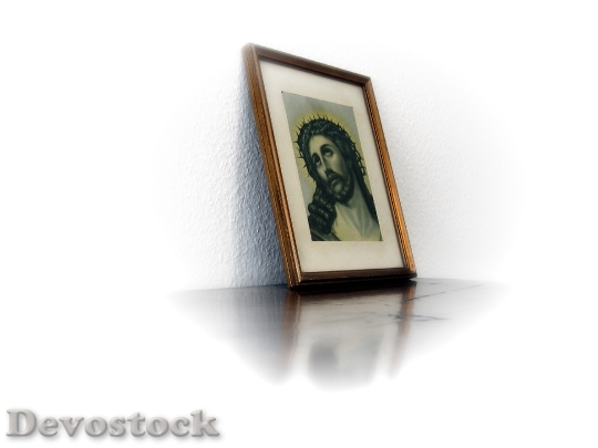 Devostock Photo Christ Jesus Frame