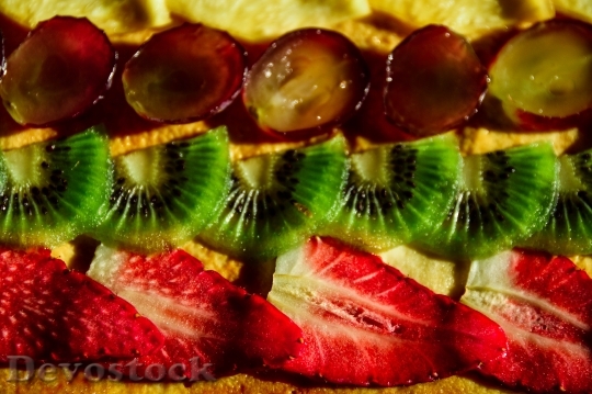 Devostock Pie Fruit Syrup Kiwi