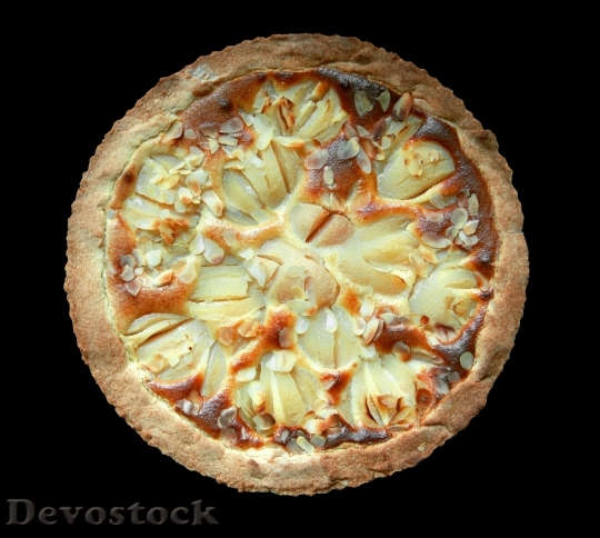 Devostock Pie Pear Baked Food