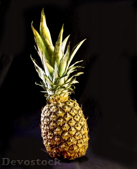 Devostock Pineapple Fruit Tropical Fruit