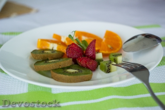 Devostock Plate Fruit Table Plate