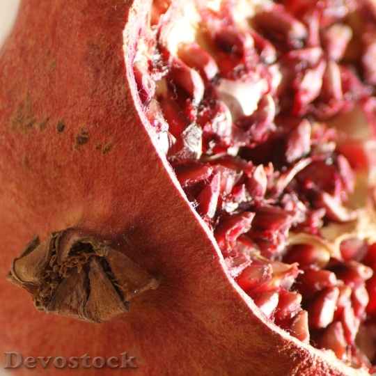 Devostock Pomegranate Fruit Juicy Food