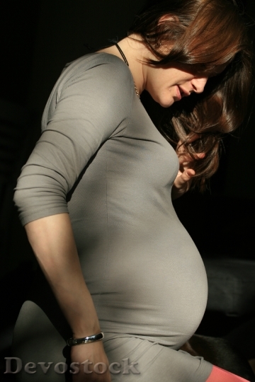 Devostock Pregnant Woman Baby Family