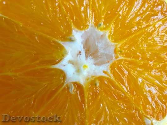 Devostock Pulp Orange Fruit Core