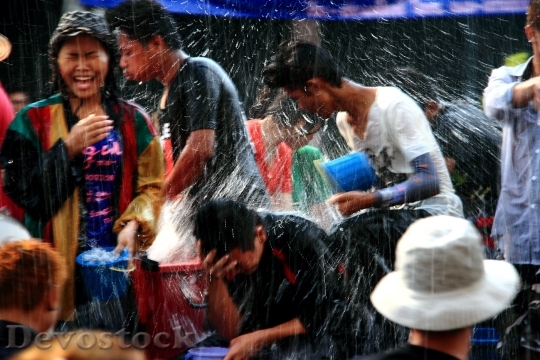 Devostock Raining Fun Thailand Water