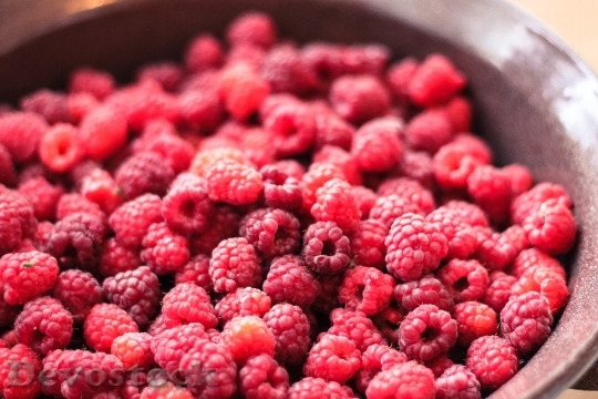 Devostock Raspberry Raspberries Fruits 690205