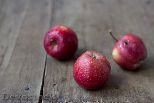 Devostock Red Apple Healthy Food
