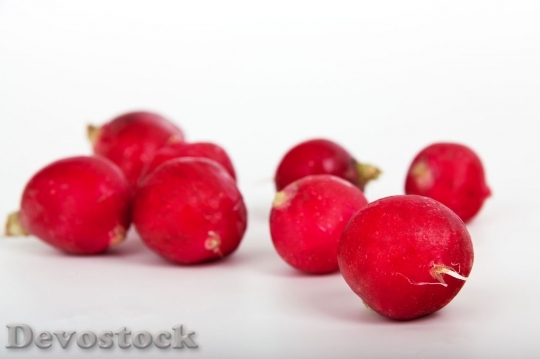 Devostock Red Raspberry Fruit Wildflower