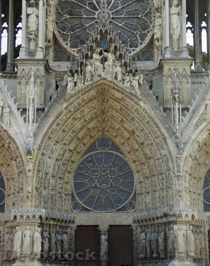 Devostock Reims Cathedral Rosette 1417981